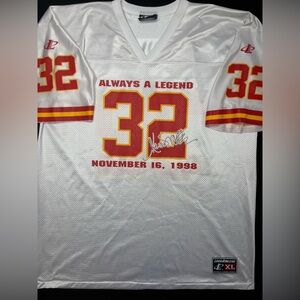 RARE Kansas City Chiefs Marcus Allen Jersey Retirement Logo Athletic FOOTBALL XL